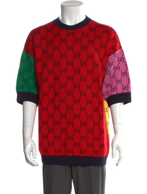Gucci GG Logo Crew Neck Pullover