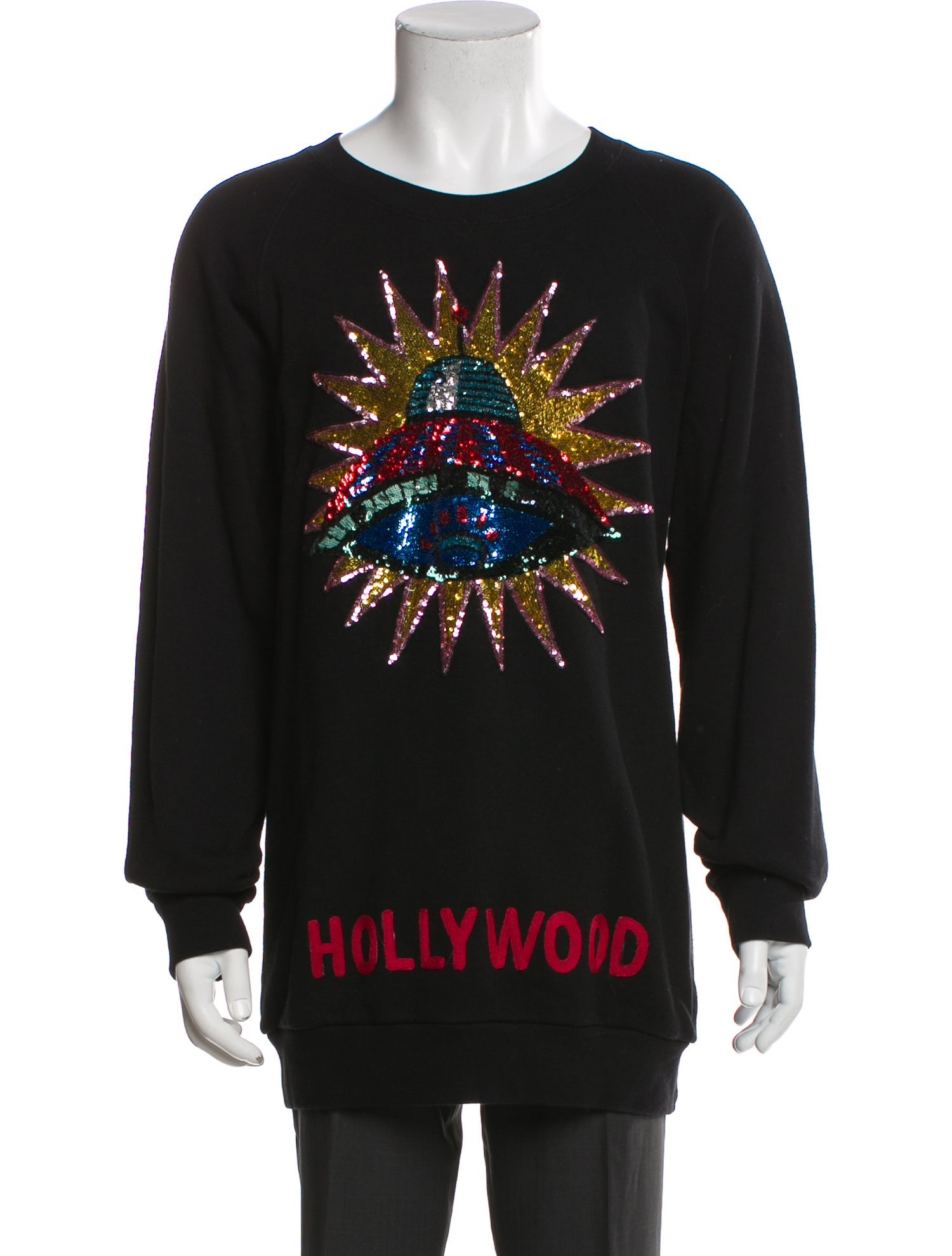 Gucci Hollywood UFO Graphic Print Sweatshirt