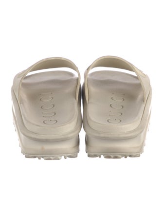 Gucci Miami Interlocking G Logo Slides