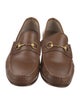 Gucci Horsebit Accent Leather Dress Loafers