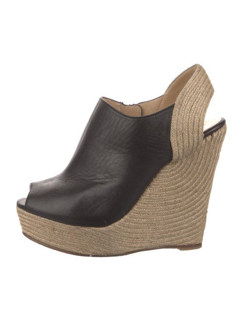 Gucci Leather Colorblock Pattern Mules