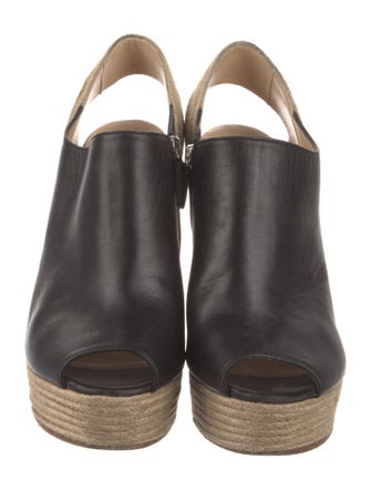 Gucci Leather Colorblock Pattern Mules