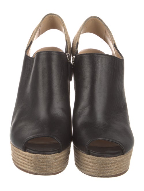 Gucci Leather Colorblock Pattern Mules