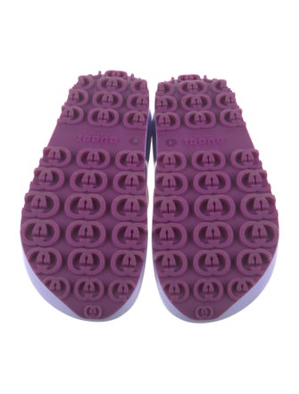 Gucci Interlocking G Logo Rubber Slides