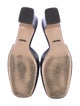 Gucci Leather Crystal Embellishments Mules