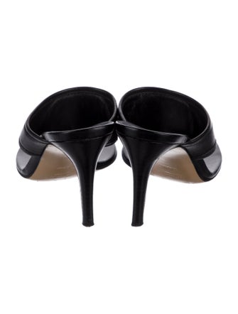 Gucci Interlocking G Logo Leather Slides