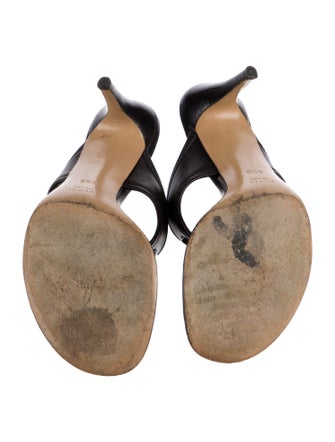 Gucci Interlocking G Logo Leather Slides