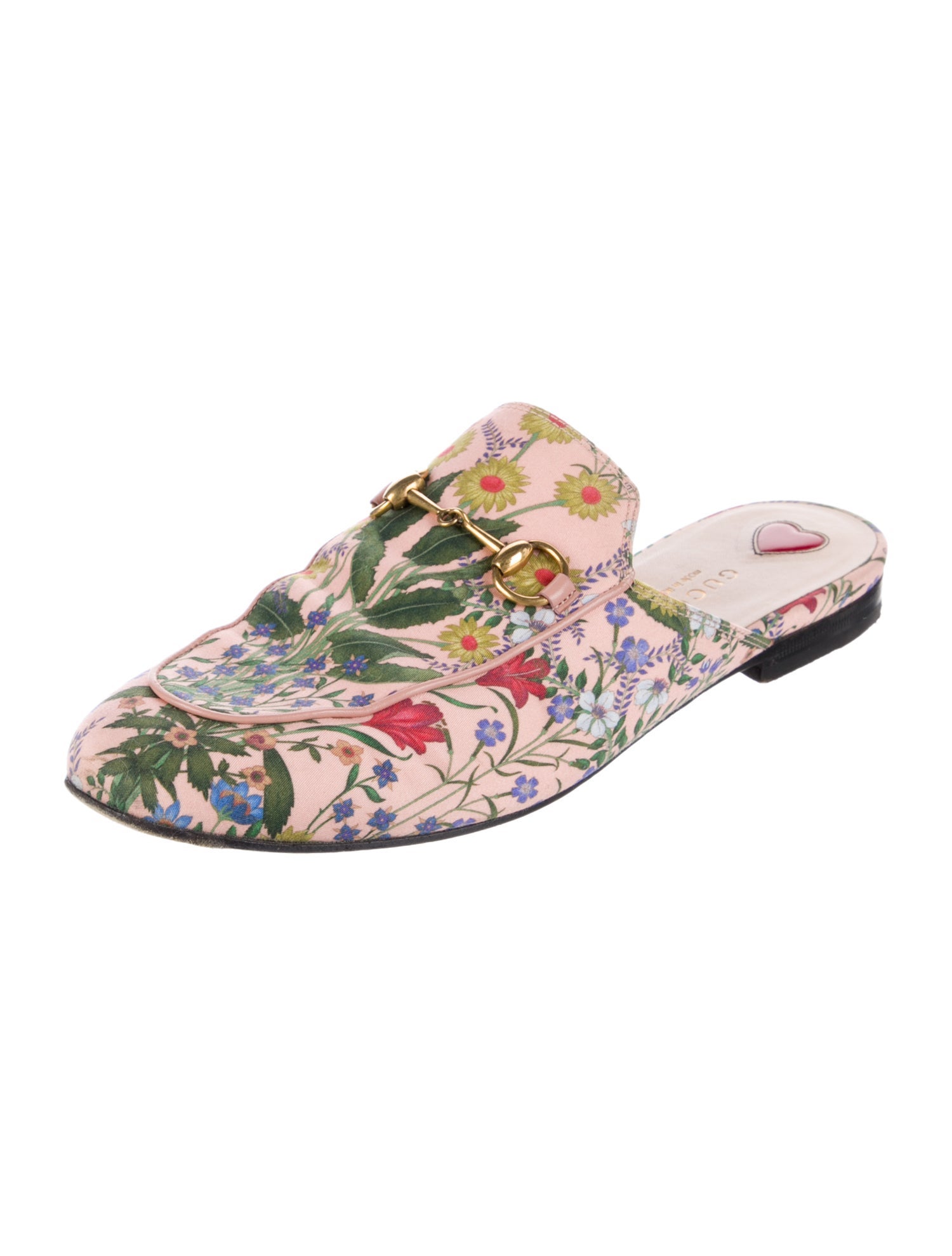Gucci Princetown Mule Flora Print Mules