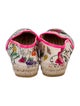 Gucci Flora Print Canvas Espadrilles