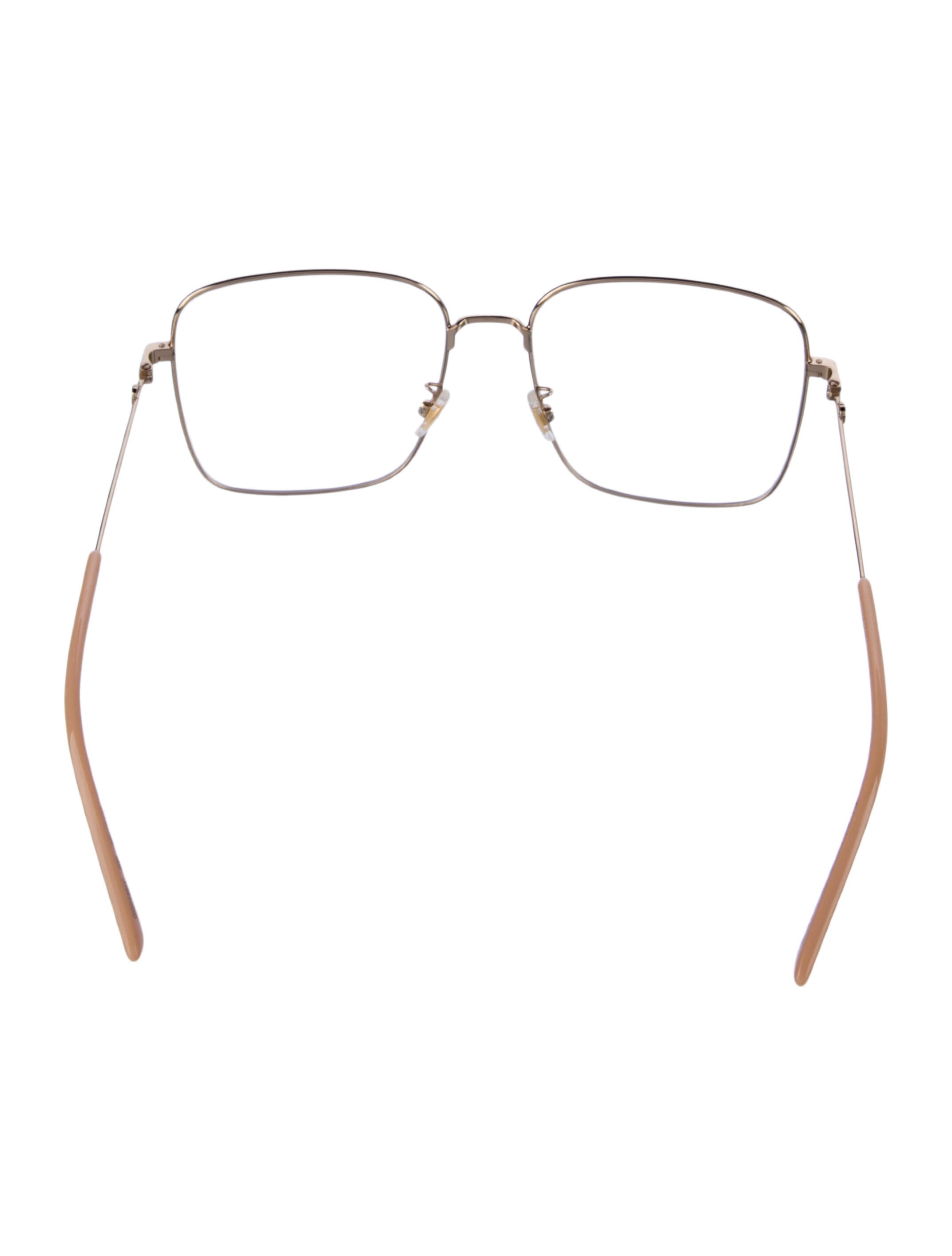 Gucci Interlocking G Logo Square Eyeglasses