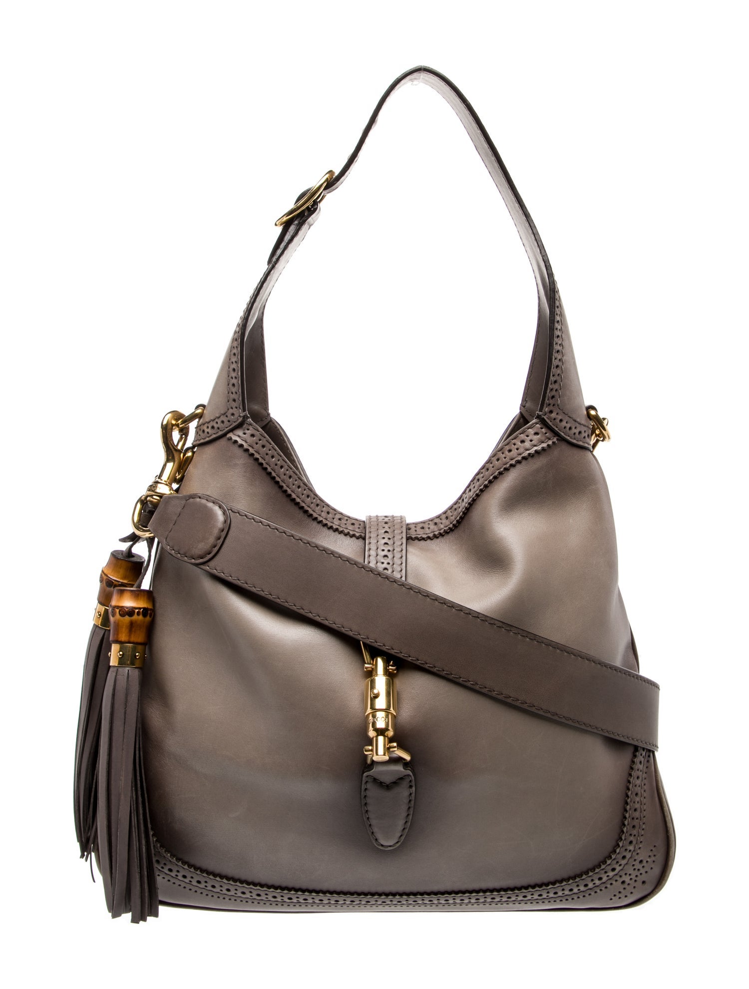 ＊＊＊ 　LOEWE Loewe Medium Fringe Puzzle Bag - Neutrals Hobos, Handbags