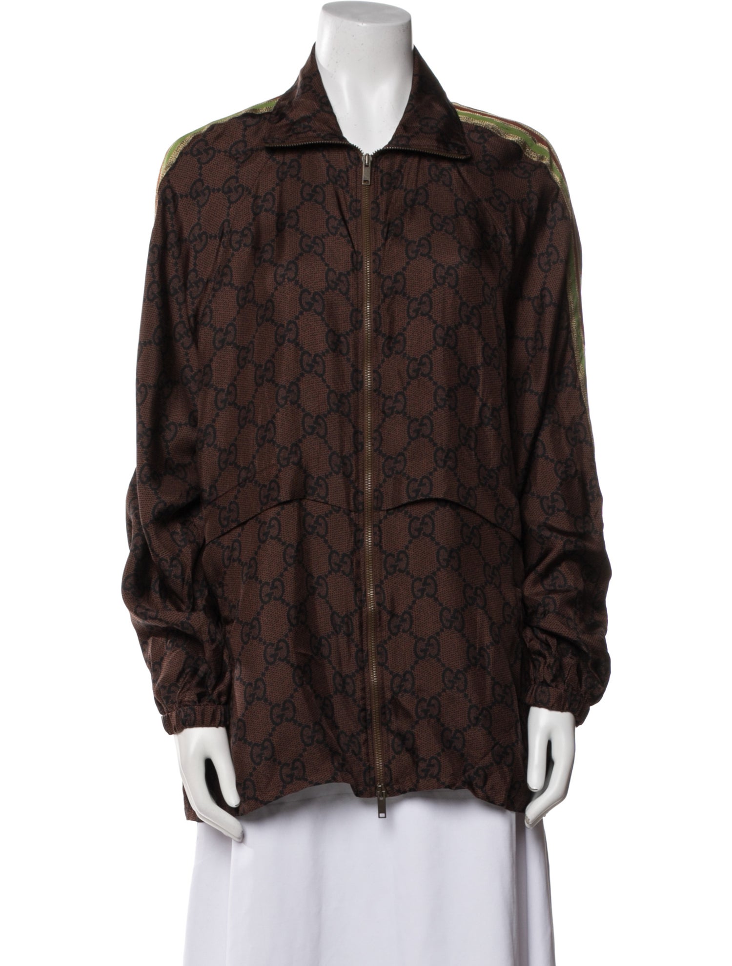 Gucci Silk Printed Jacket