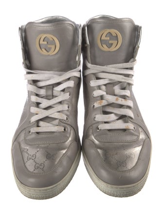 Gucci GG Imprimé Leather Sneakers