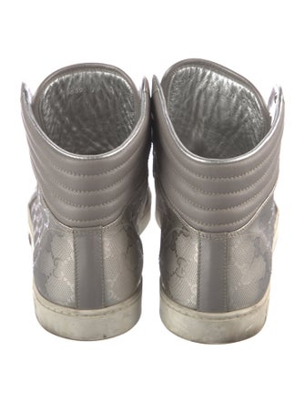 Gucci GG Imprimé Leather Sneakers