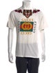 Gucci Graphic Print Crew Neck T-Shirt