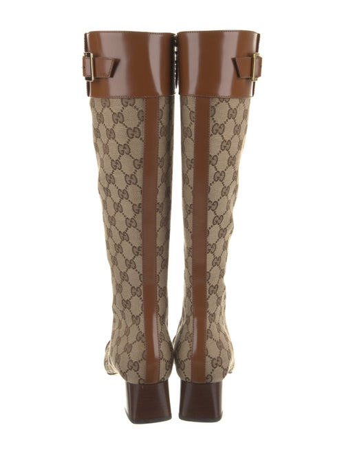 Gucci GG Canvas Canvas Rain Boots