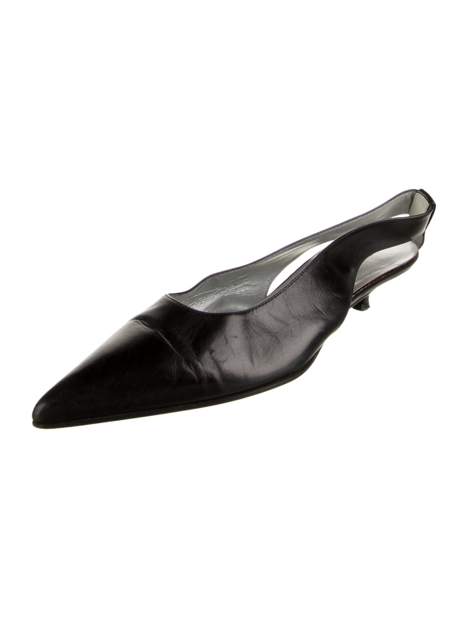 Gucci Vintage Leather Mules