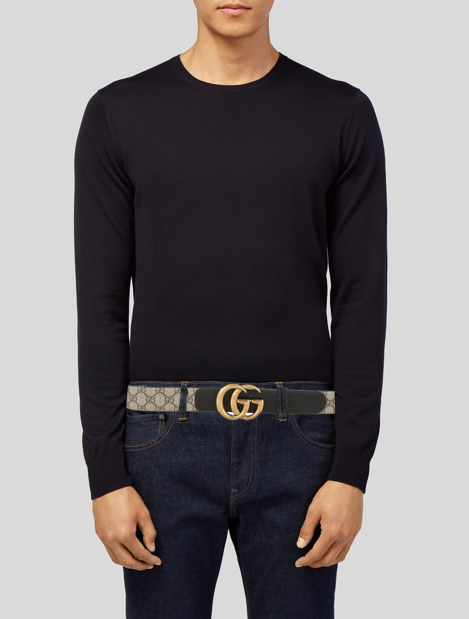 Gucci GG Supreme Belt