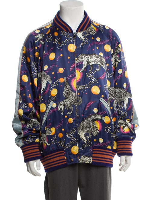Gucci 2017 Printed Bomber Jacket