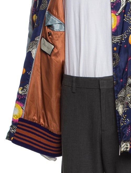 Gucci 2017 Printed Bomber Jacket