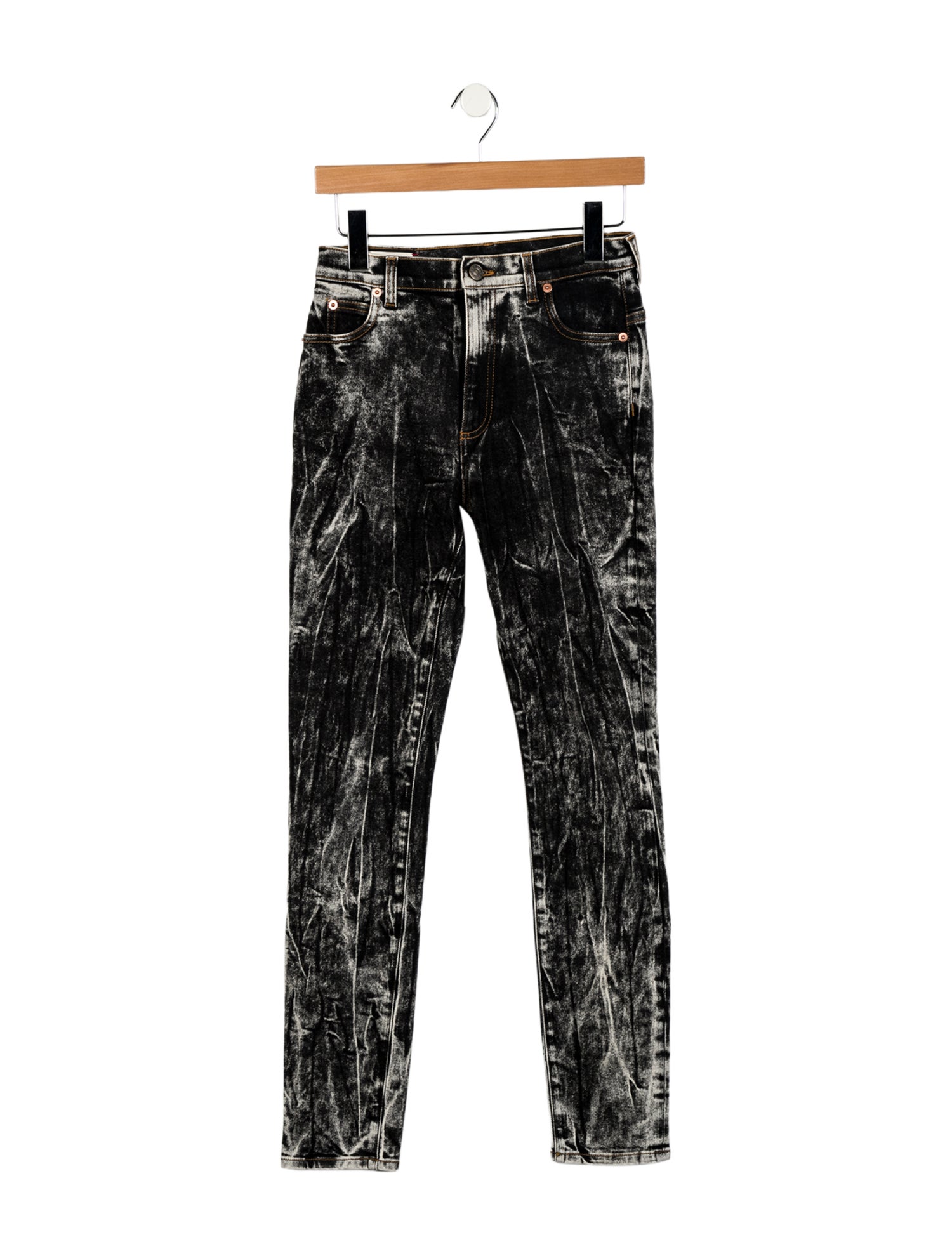 Gucci High-Rise Skinny Leg Jeans