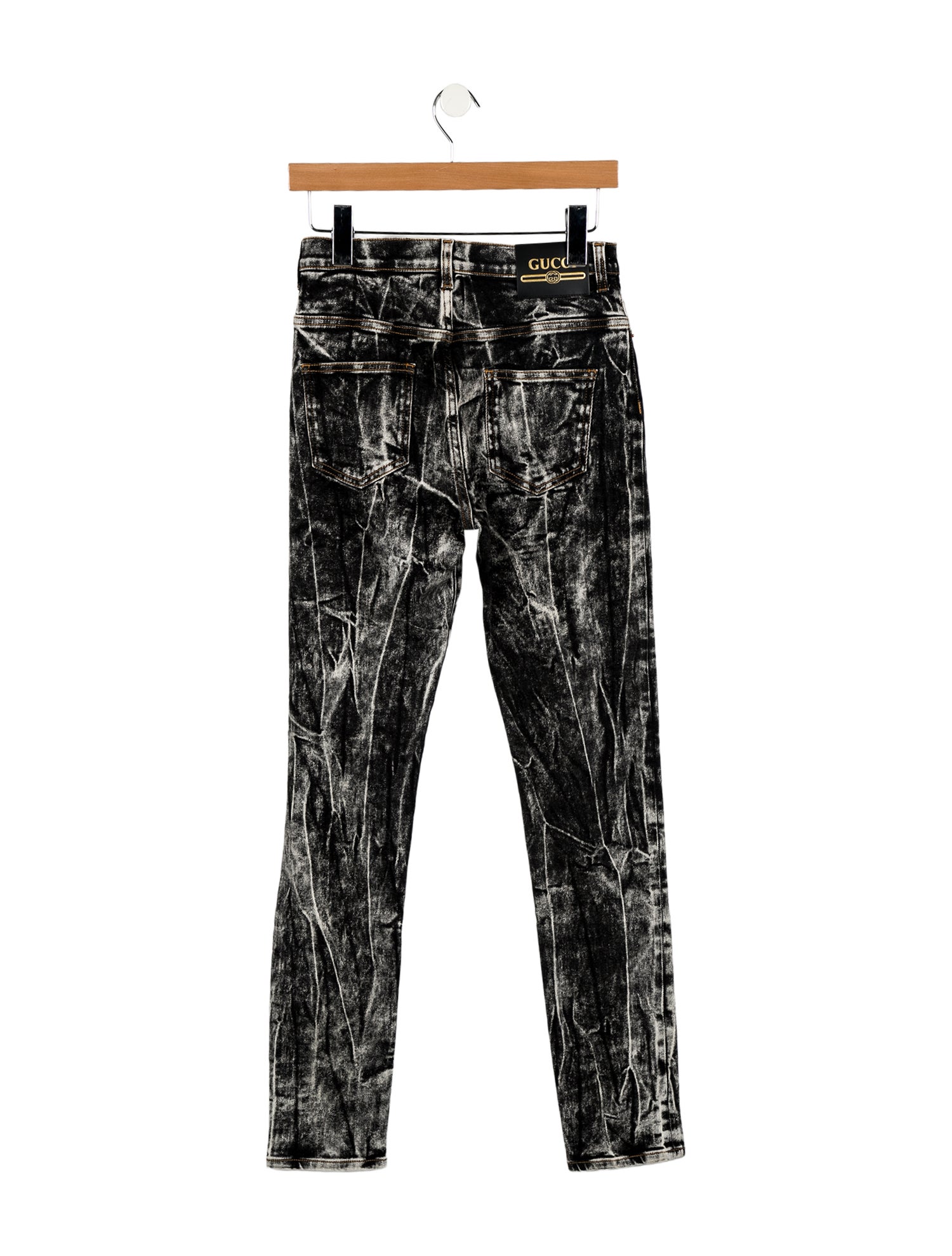 Gucci High-Rise Skinny Leg Jeans