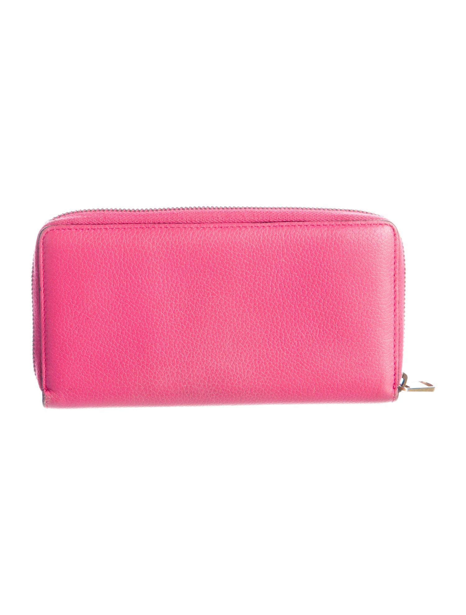 Gucci Web Accent Leather Continental Wallet