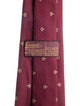 Gucci Men's Gucci silk burgundy tie.