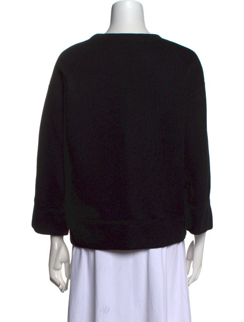 Gucci Floral Print Scoop Neck Sweatshirt