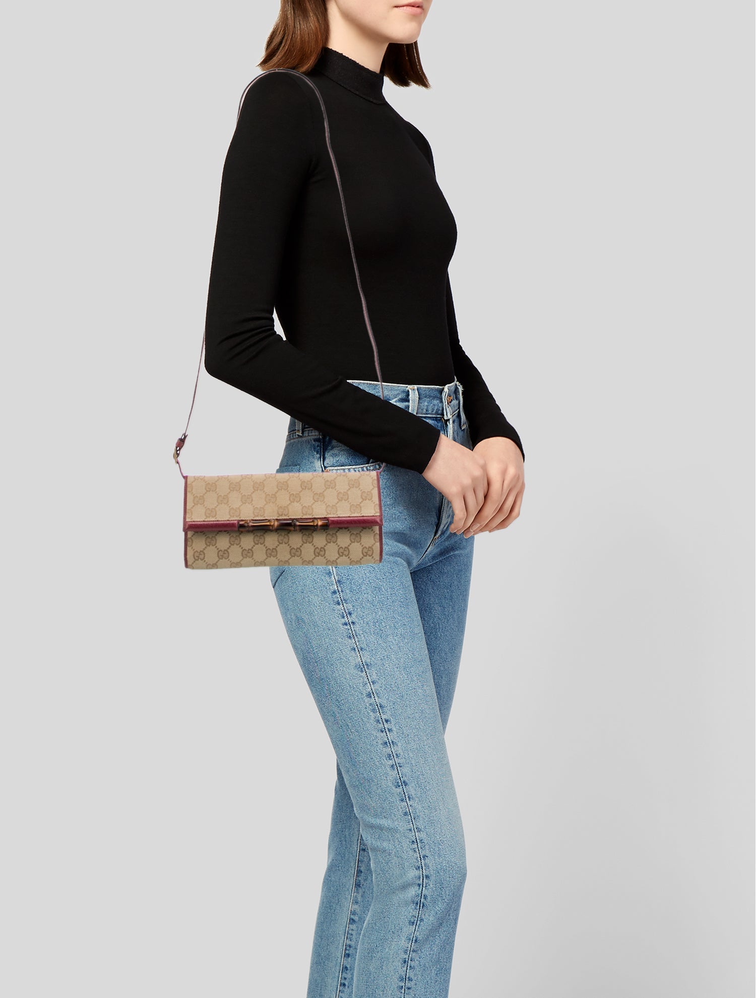 Gucci GG Canvas Bamboo Bar