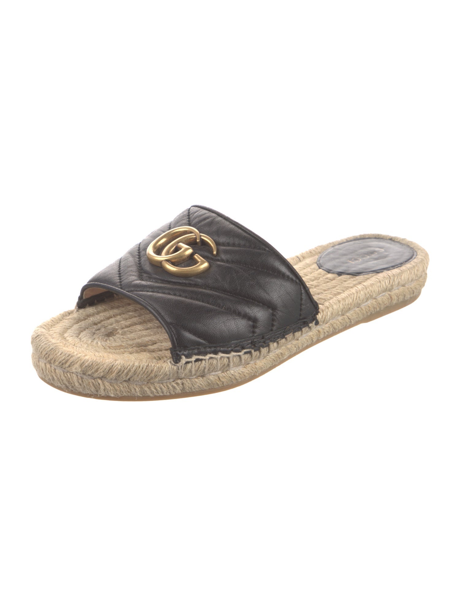 Gucci Pilar Double G Logo Espadrilles