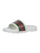 Gucci Web Accent Rubber Slides