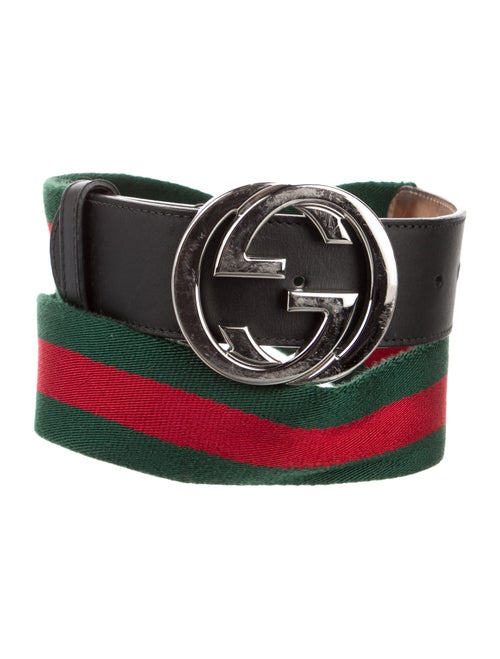 Gucci Web Accent Belt