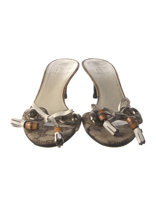 Gucci GG Canvas Mules