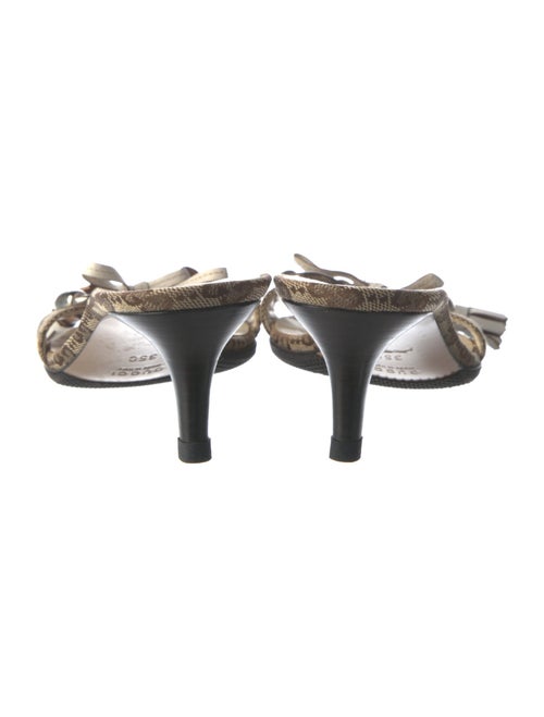 Gucci GG Canvas Mules