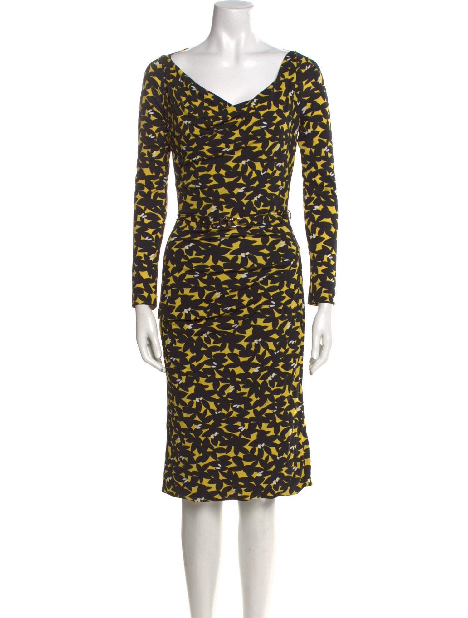 Gucci Silk Knee-Length Dress