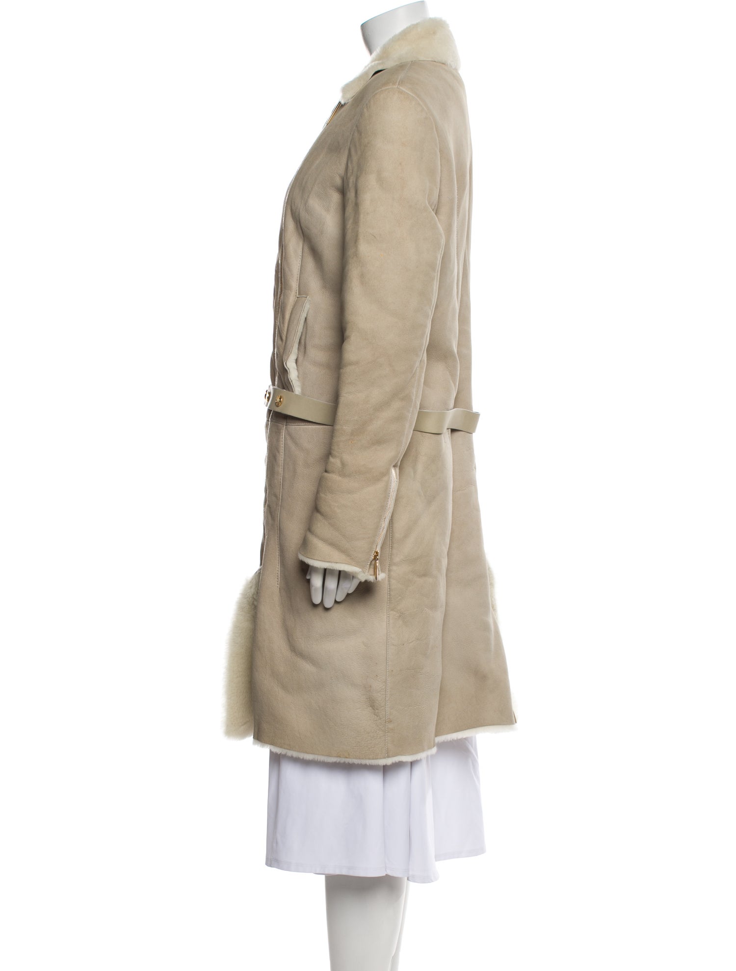 Gucci Shearling Fur Coat