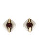 Gucci Garnet Clip-On Earrings