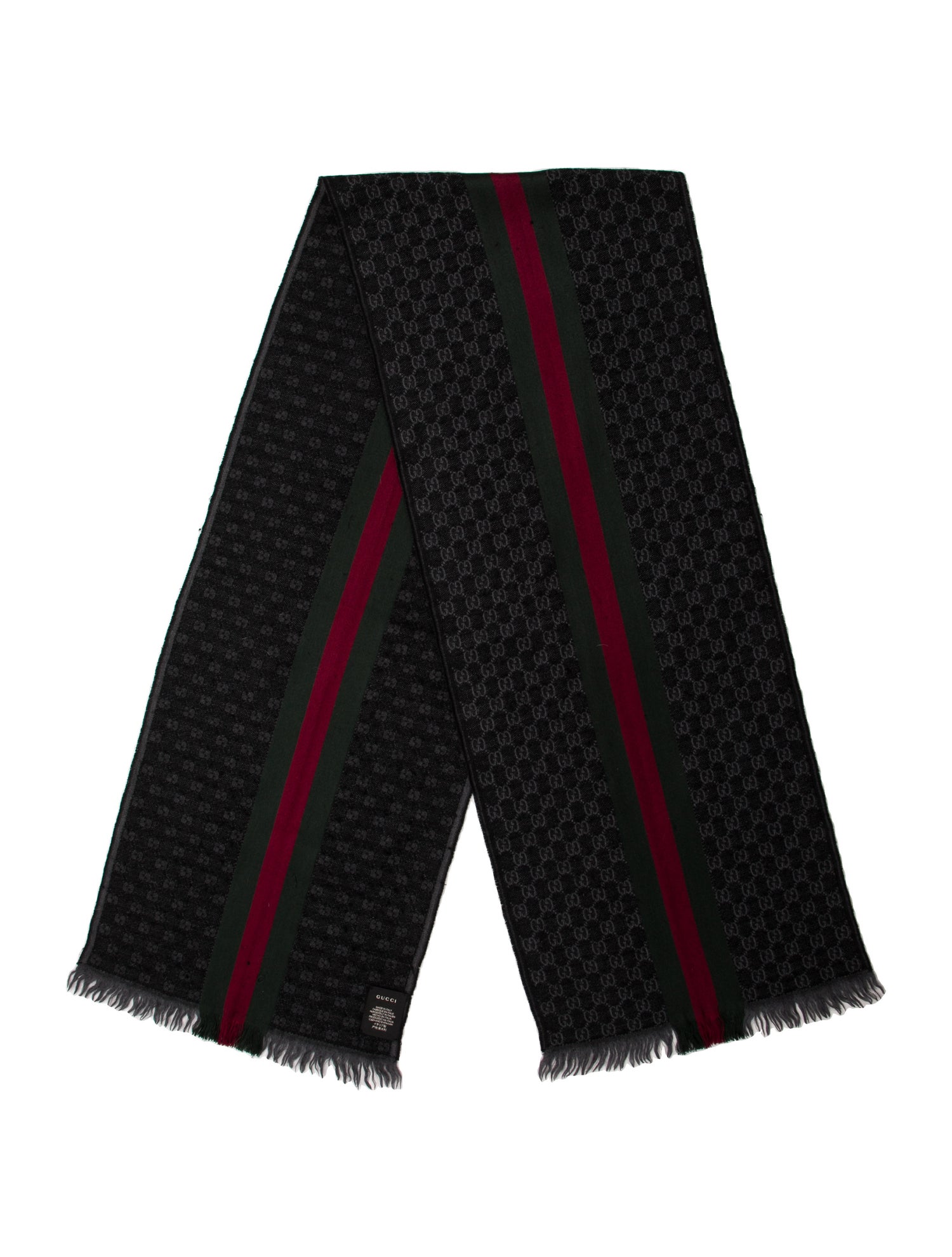 Gucci Cashmere GG Logo Scarf
