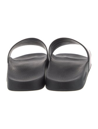 Gucci Web Accent Rubber Slides