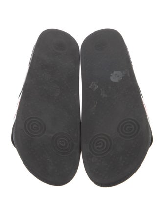Gucci Web Accent Rubber Slides