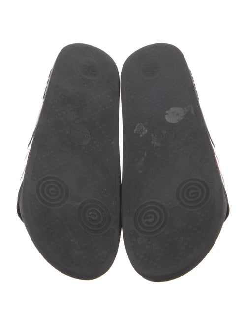 Gucci Web Accent Rubber Slides