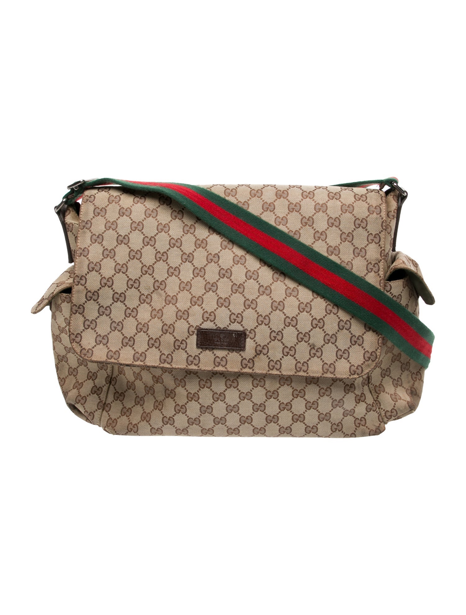 Gucci GG Canvas Diaper Bag