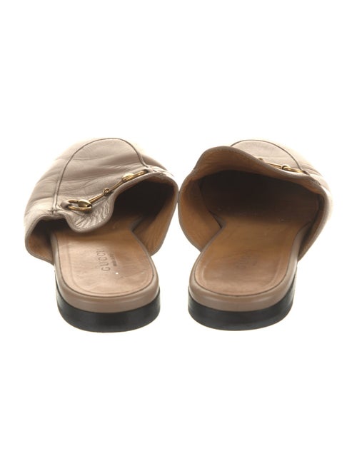 Gucci Horsebit Accent Leather Mules