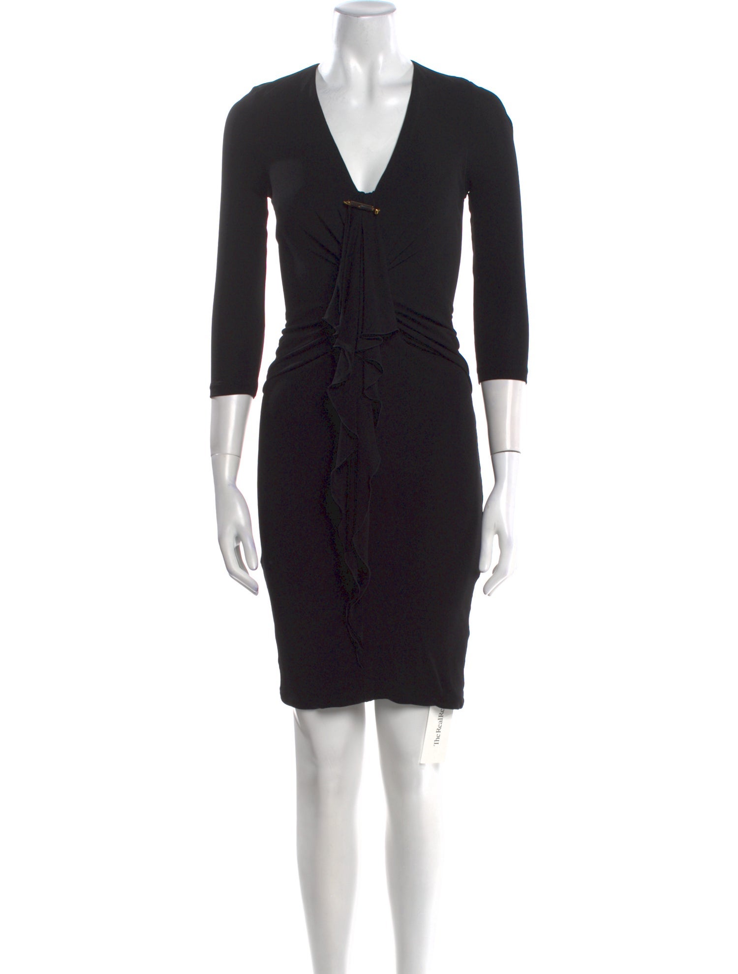 Gucci V-Neck Knee-Length Dress