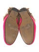 Gucci Horsebit Accent Leather Slippers