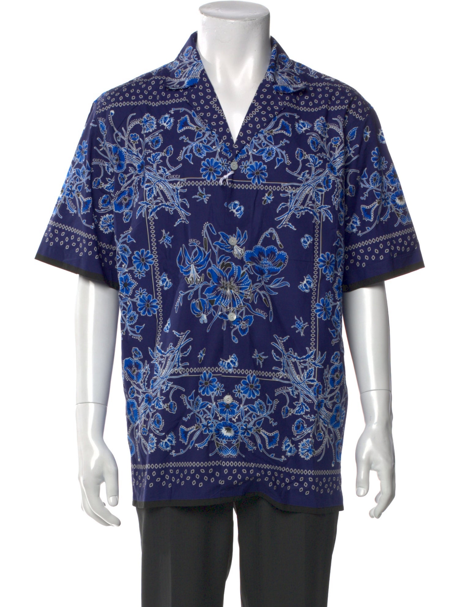 Gucci 2025 Floral Print Shirt w/ Tags