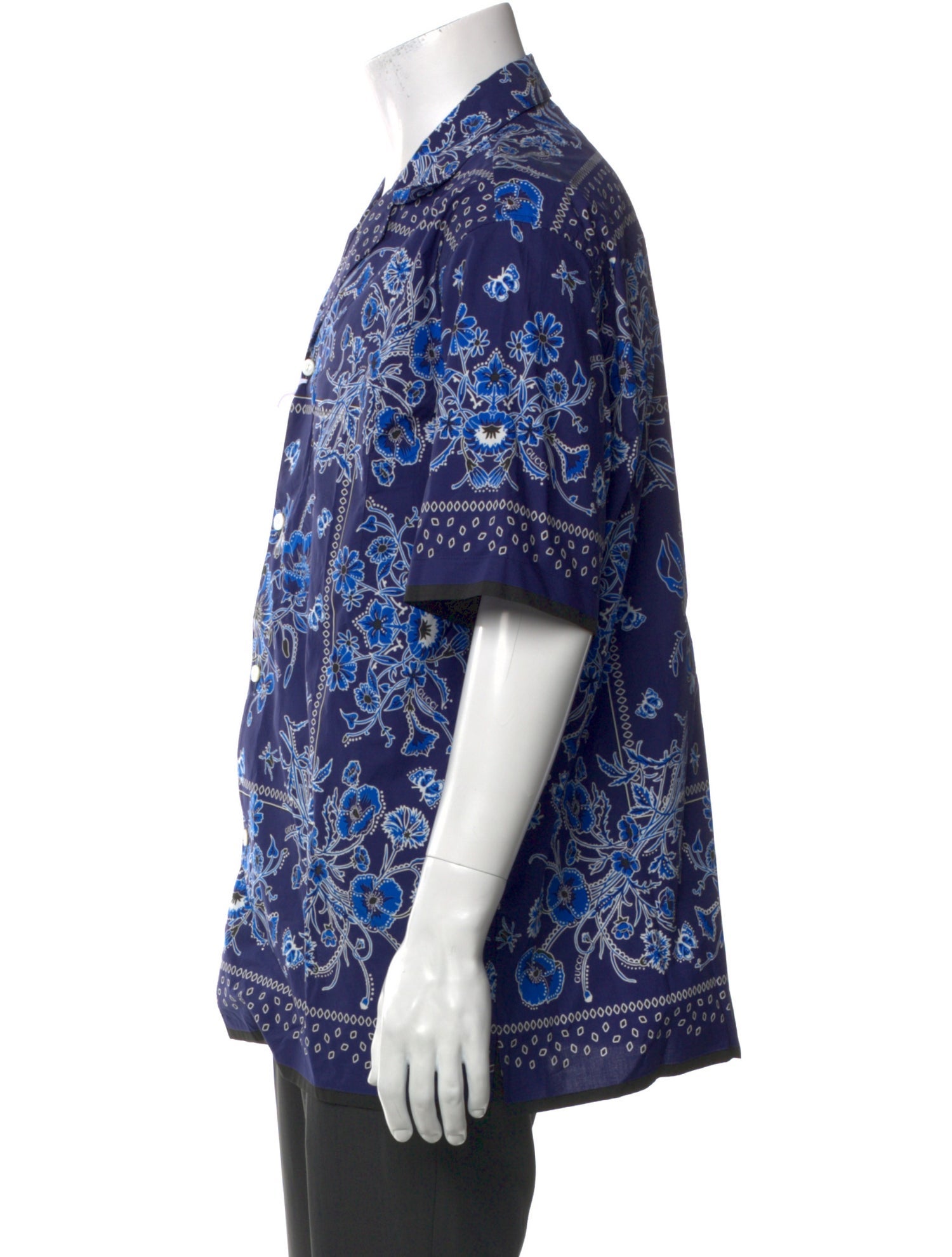 Gucci 2025 Floral Print Shirt w/ Tags