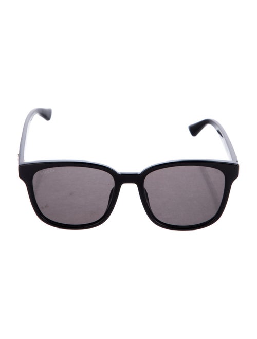 Gucci Web Accent Wayfarer Sunglasses