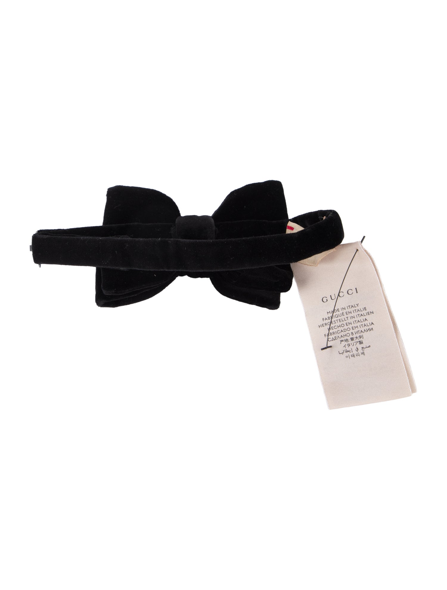 Gucci Velvet Bow w/Tags